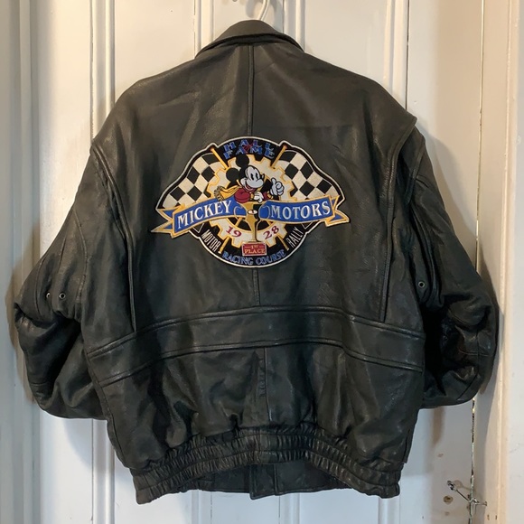 Vintage Disney, Mickey Motors leather. Large. - Picture 2 of 8